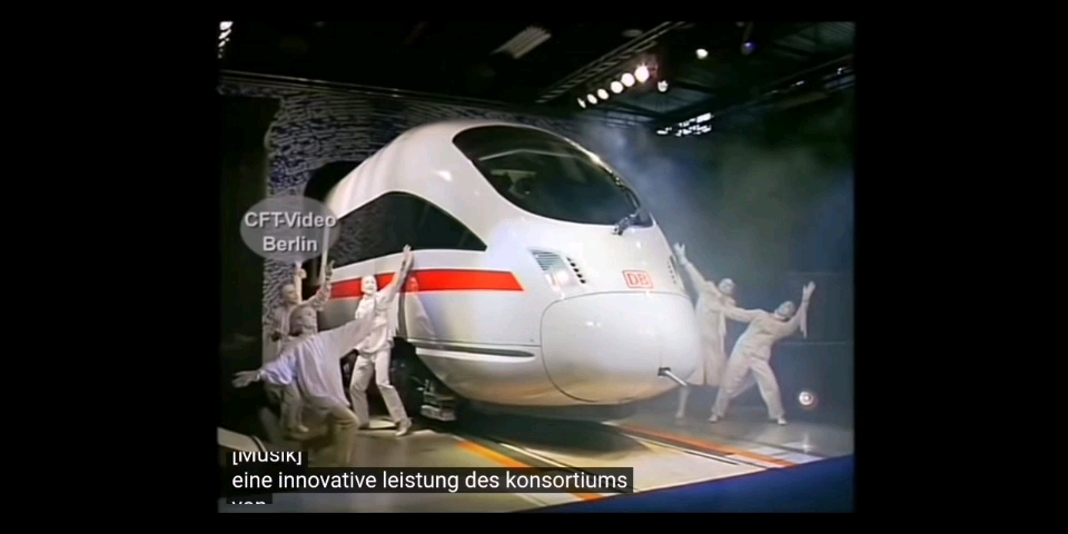 德国高铁icet投入运行时进行测试的珍贵影像哟61搬运高铁铁路铁路