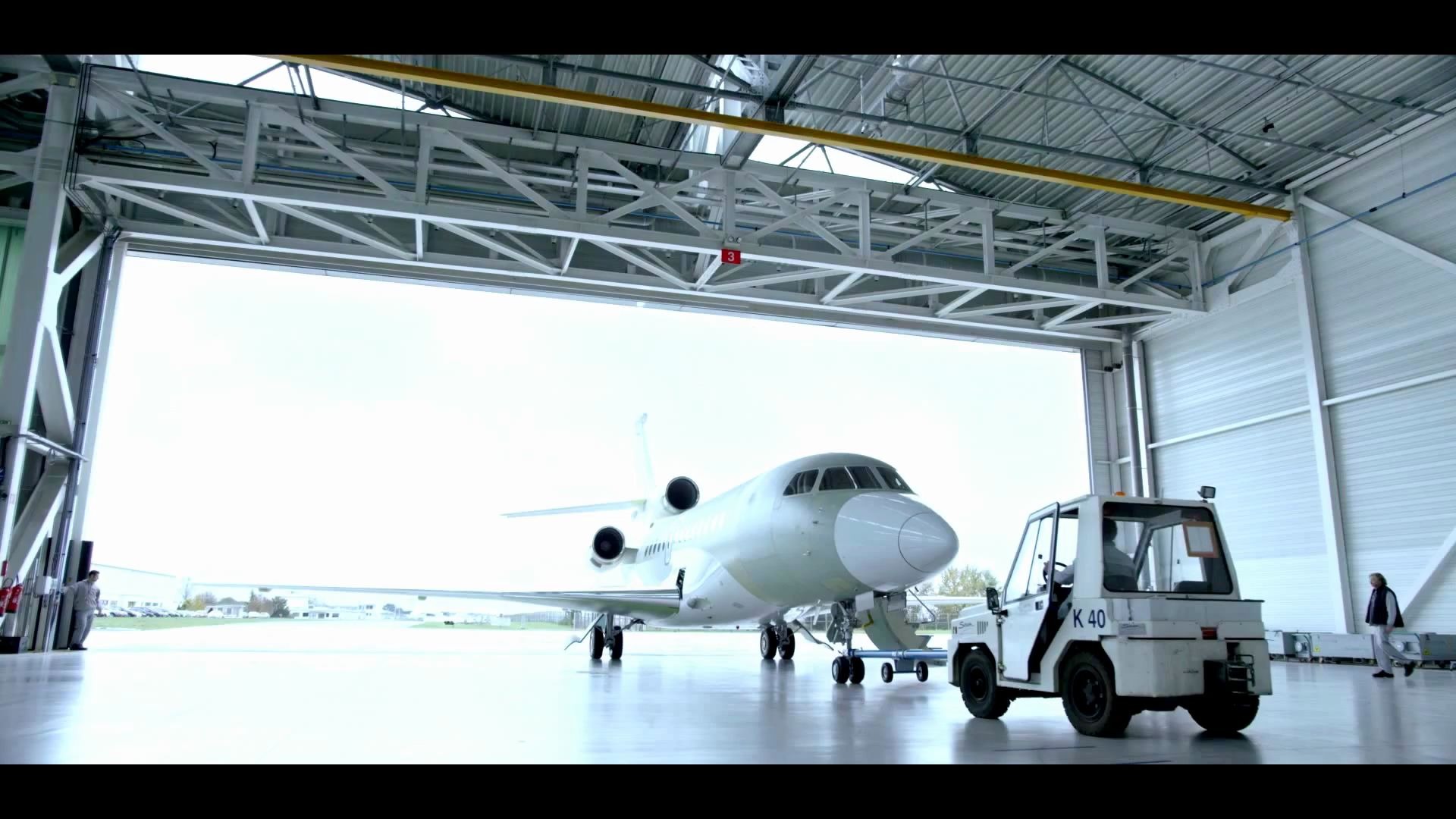 达索飞机全新猎鹰falcon8x组转精彩瞬间