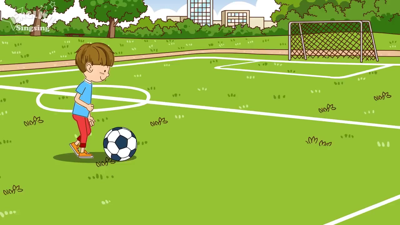 sports - lets play soccer. 【主题5.体育运动-让我们踢足球吧!】