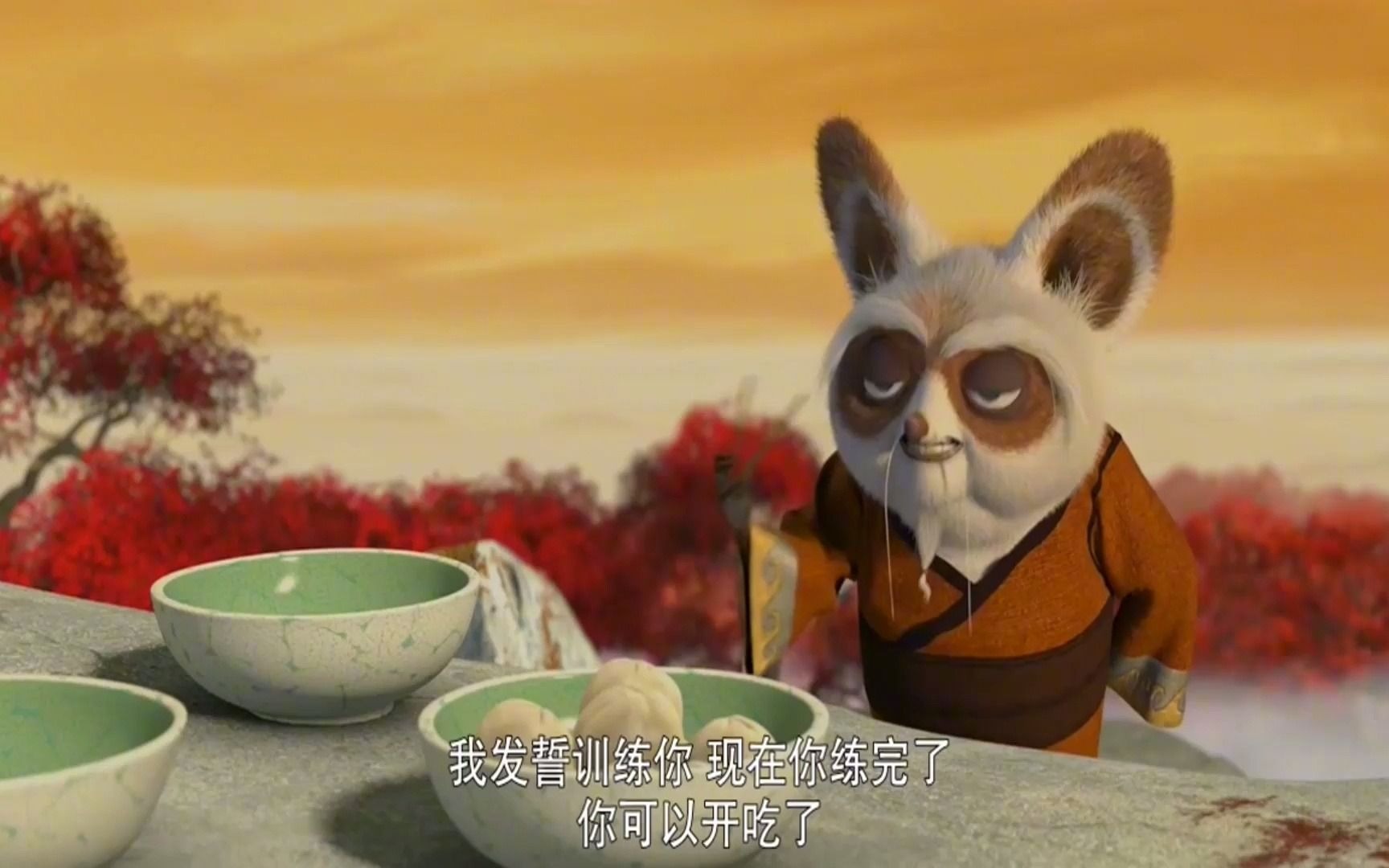 【功夫熊猫】阿宝太难了,吃个包子还这么多套路,到嘴的包子没有了.