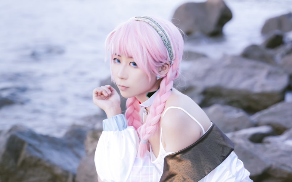 【cos】明日方舟 浅滩律动 蓝毒 cos_哔哩哔哩_bilibili