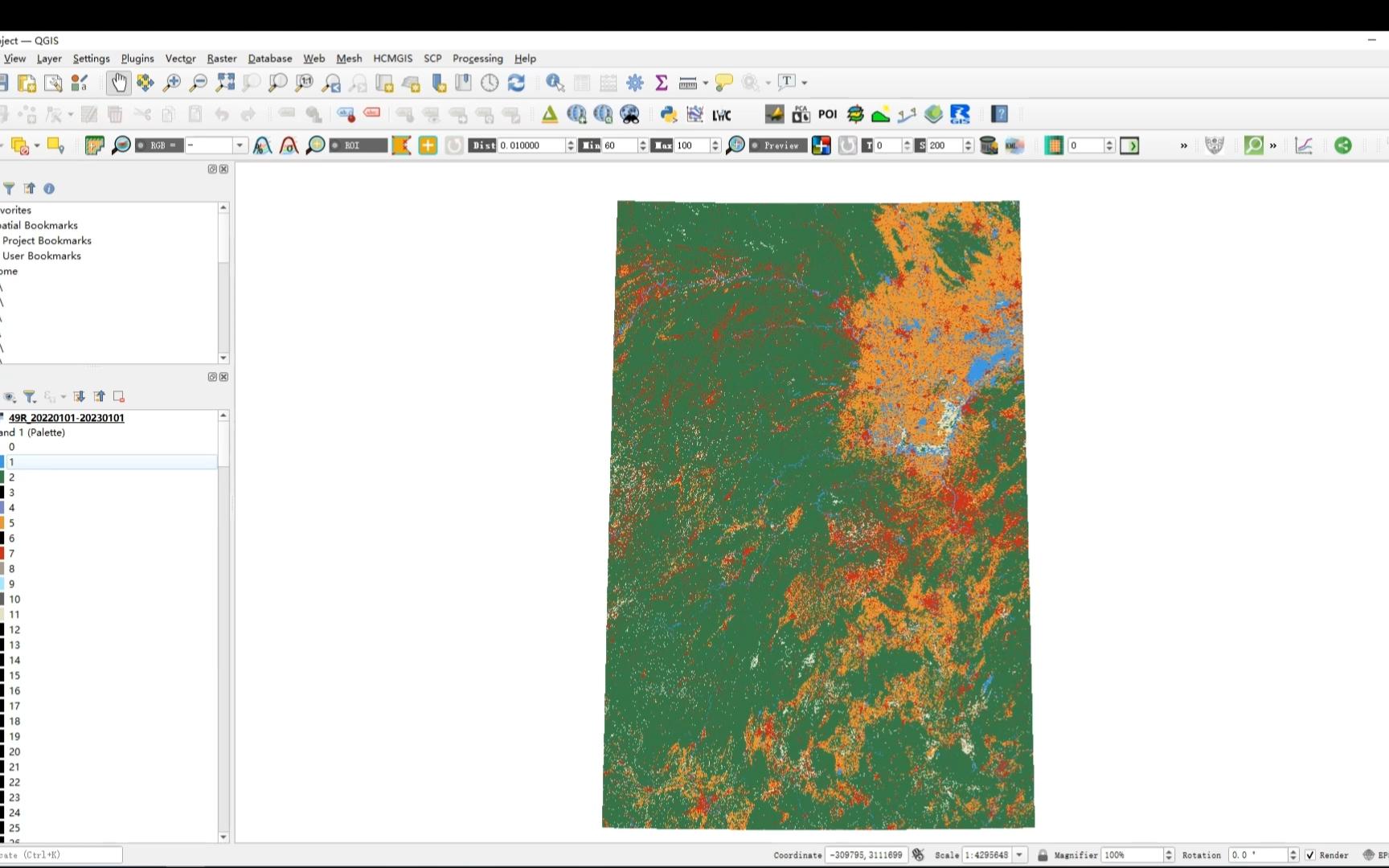 ESRI最新10m精度的LULC数据哔哩哔哩bilibili