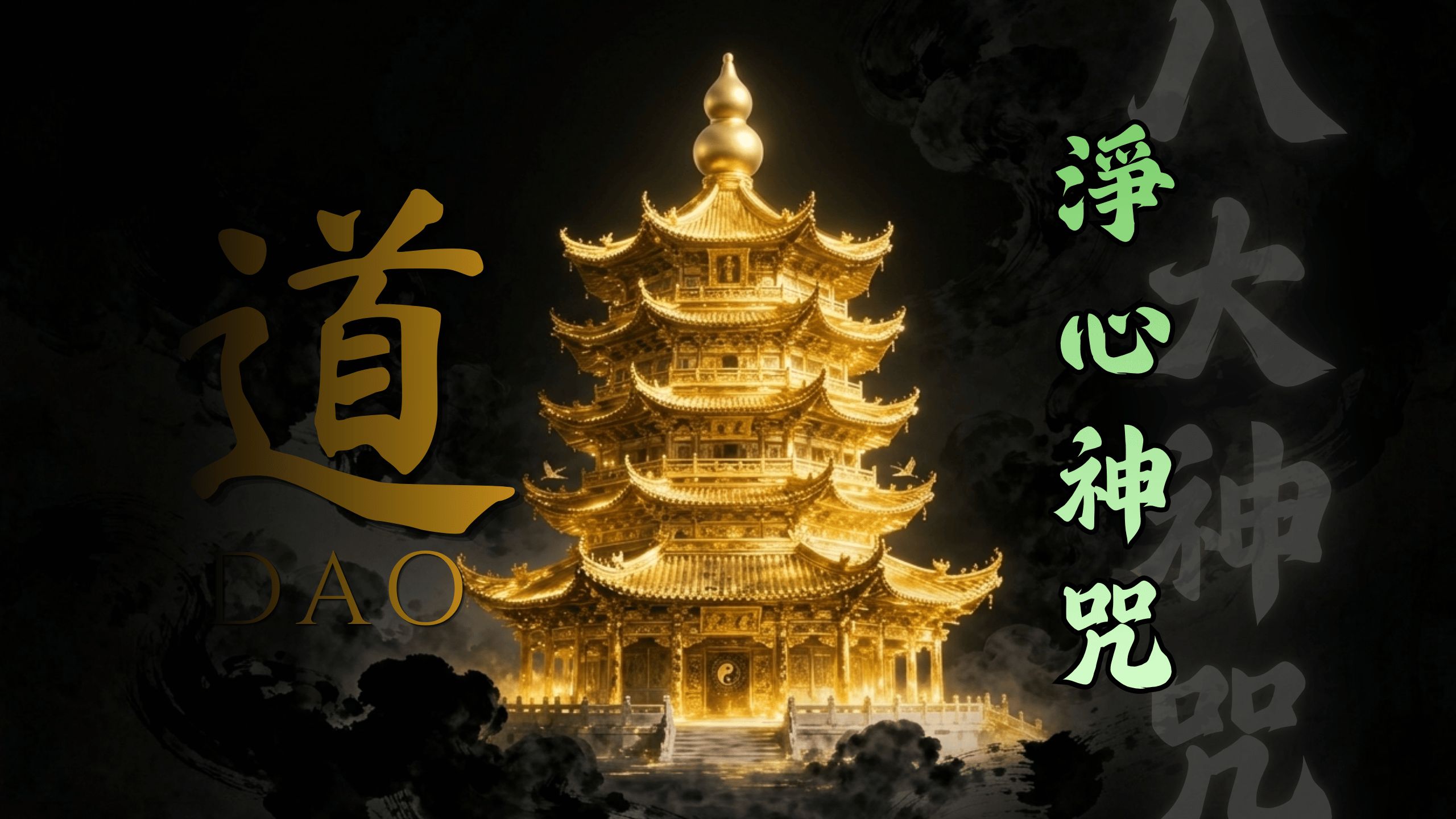 念头太多时聆听《净心神咒》沉稳男声36遍持诵｜清心安神、净化意识、稳定磁场｜道门八大神咒系列（一）