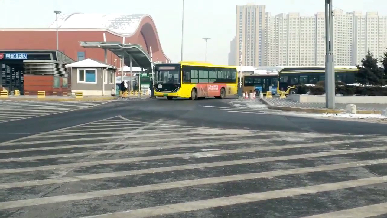 好久没发视频了,来借此机会来冒个泡:哈尔滨麒麟祥云客运公司新区6号