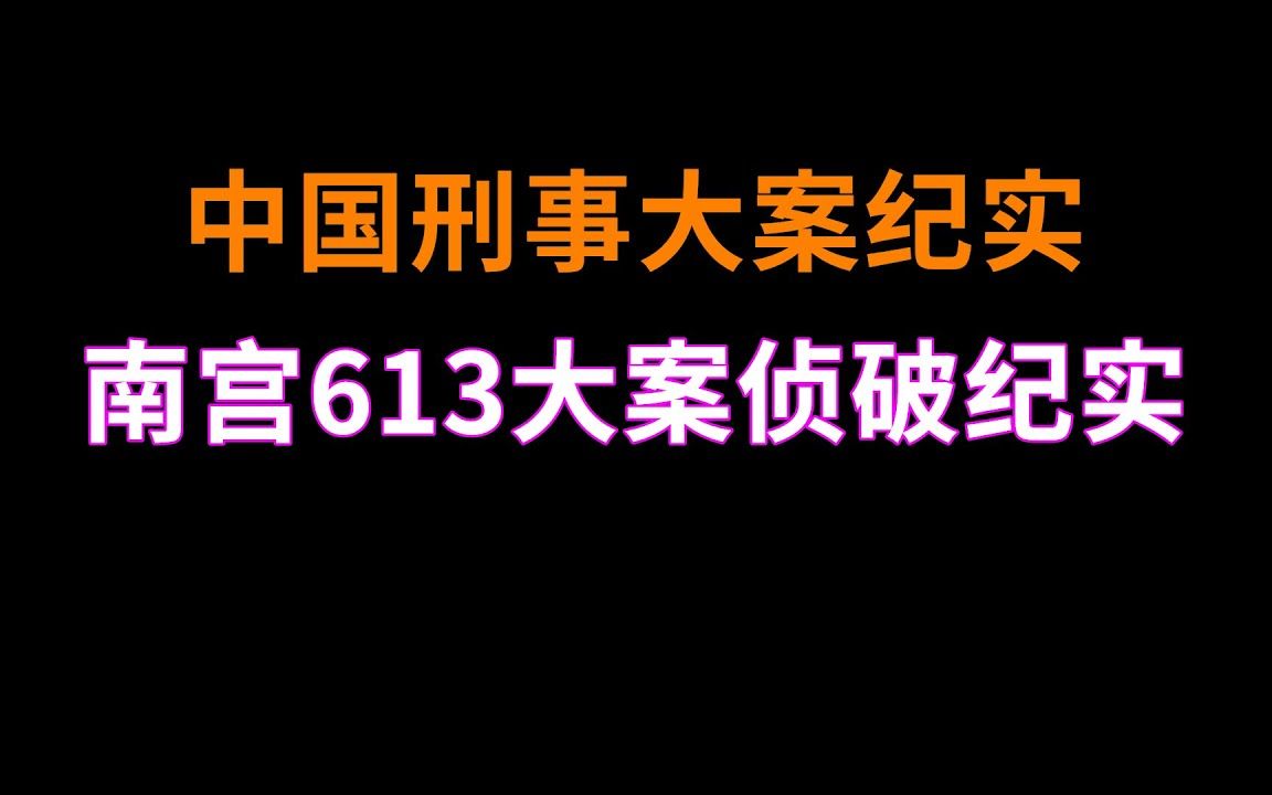 [图]南宫613大案侦破纪实 - 刑事案件要案记录