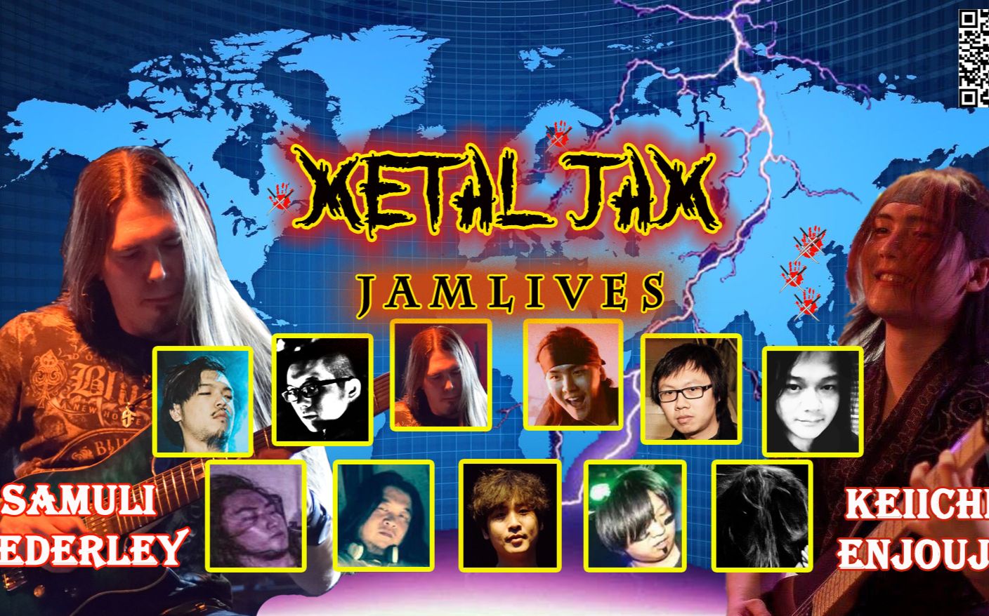 [图]JAMLIVES第二届METAL JAM海内外大PK正式放出！