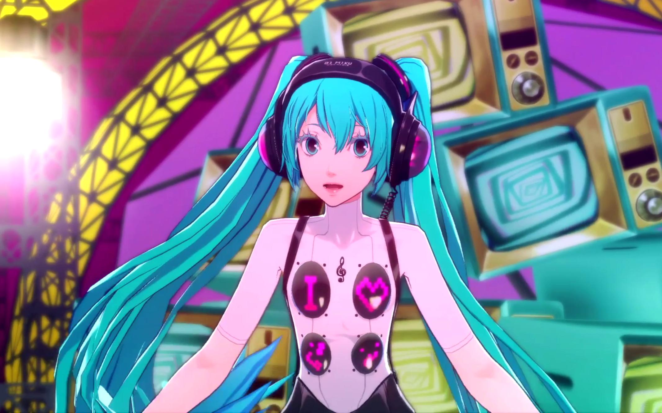 [图]【P4D*DLC】双厨狂喜 初音未来 女神异闻录4通宵热舞DLC Heaven feat. Miku