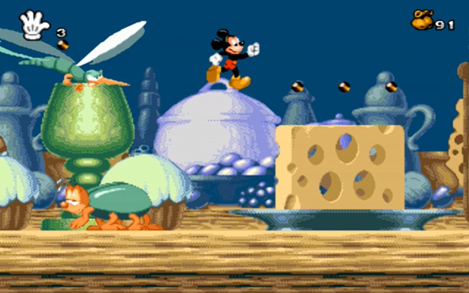 【神棍解说】米老鼠纪念版游戏md《疯狂米老鼠》一命速通