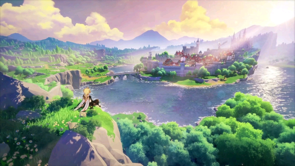 原神最美风景,你有看过吗?(纯自制)希望大家喜欢哦