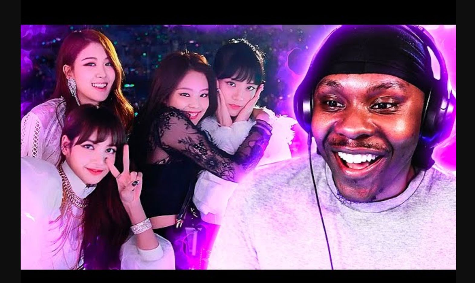 非kpop粉,影视区英音don观看blackpink粉墨现场表演live的反应