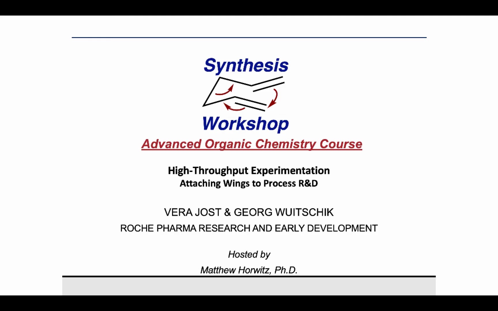 Advanced Organic Chemistry HighThroughput Experimentation哔哩哔哩bilibili