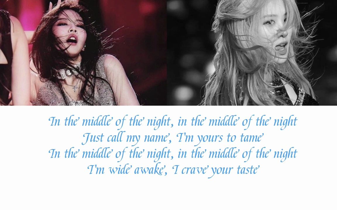 middle of the night- rose&jennie (blackpink) ai cover