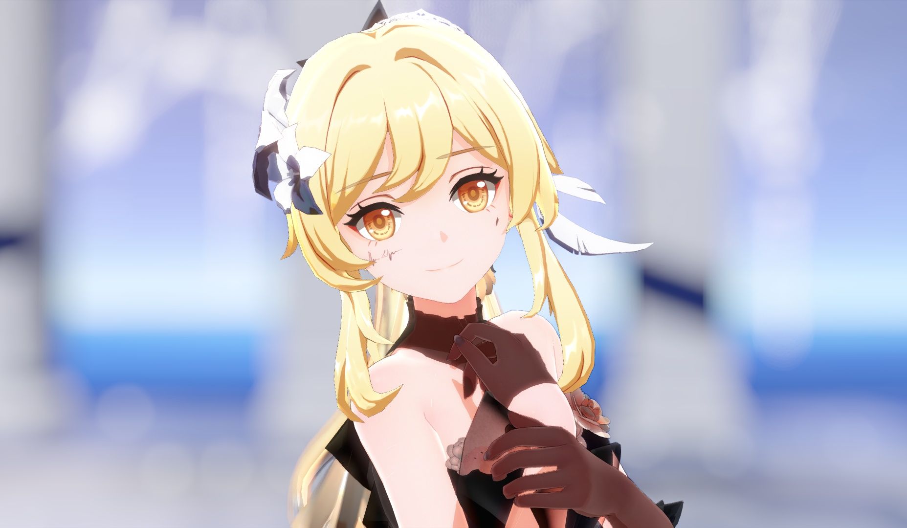 【原神mmd/荧】要和荧妹共舞一曲吗?