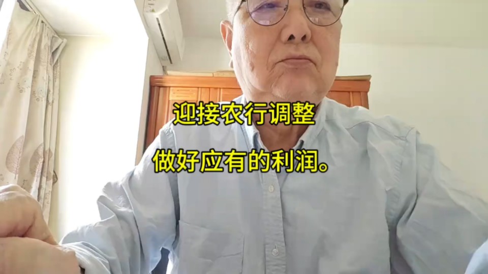 迎接农行调整,做好应有的利润｡哔哩哔哩bilibili