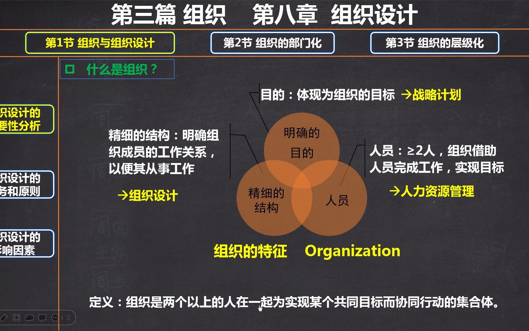 97第8章第1节组织设计的必要性分析哔哩哔哩bilibili