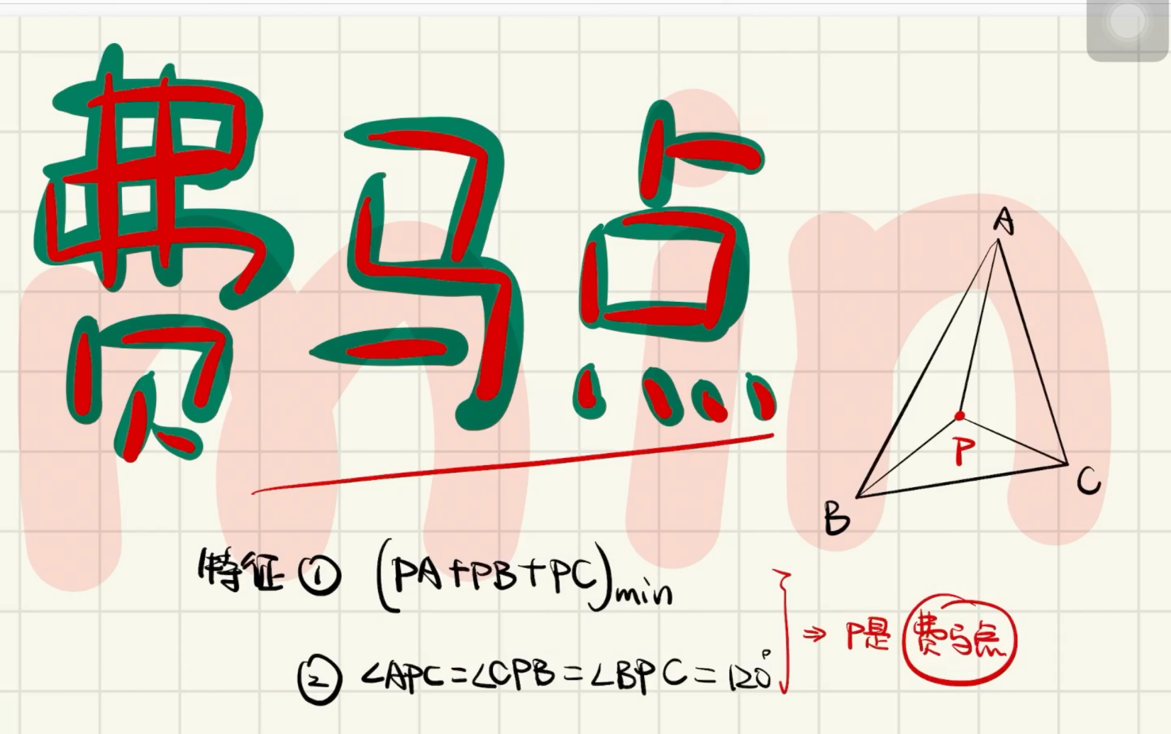 初中数学费马点 几何模型(三边关系最值/旋转)哔哩哔哩bilibili