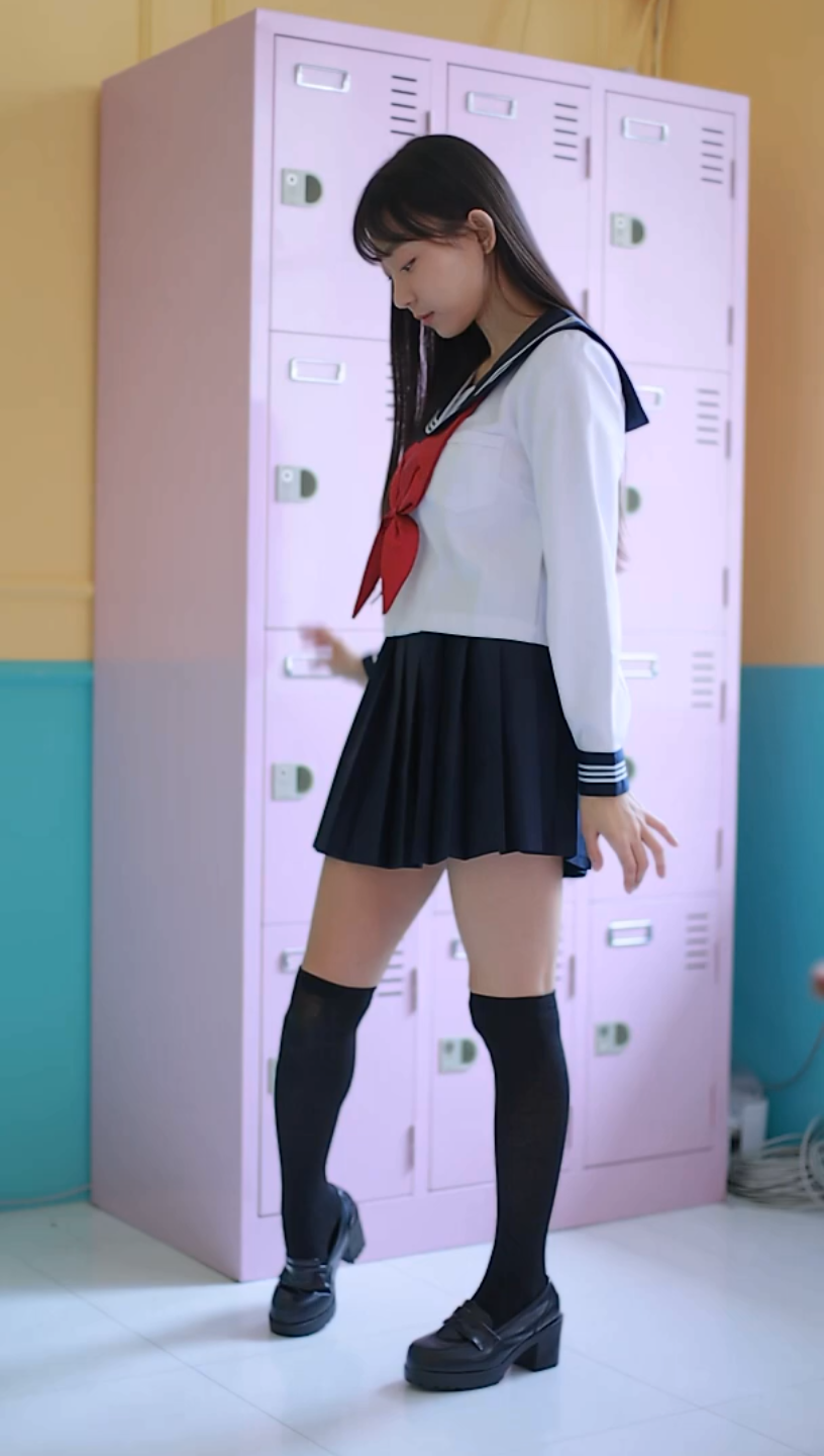 小姐姐jk的制服-eunji pyoapple