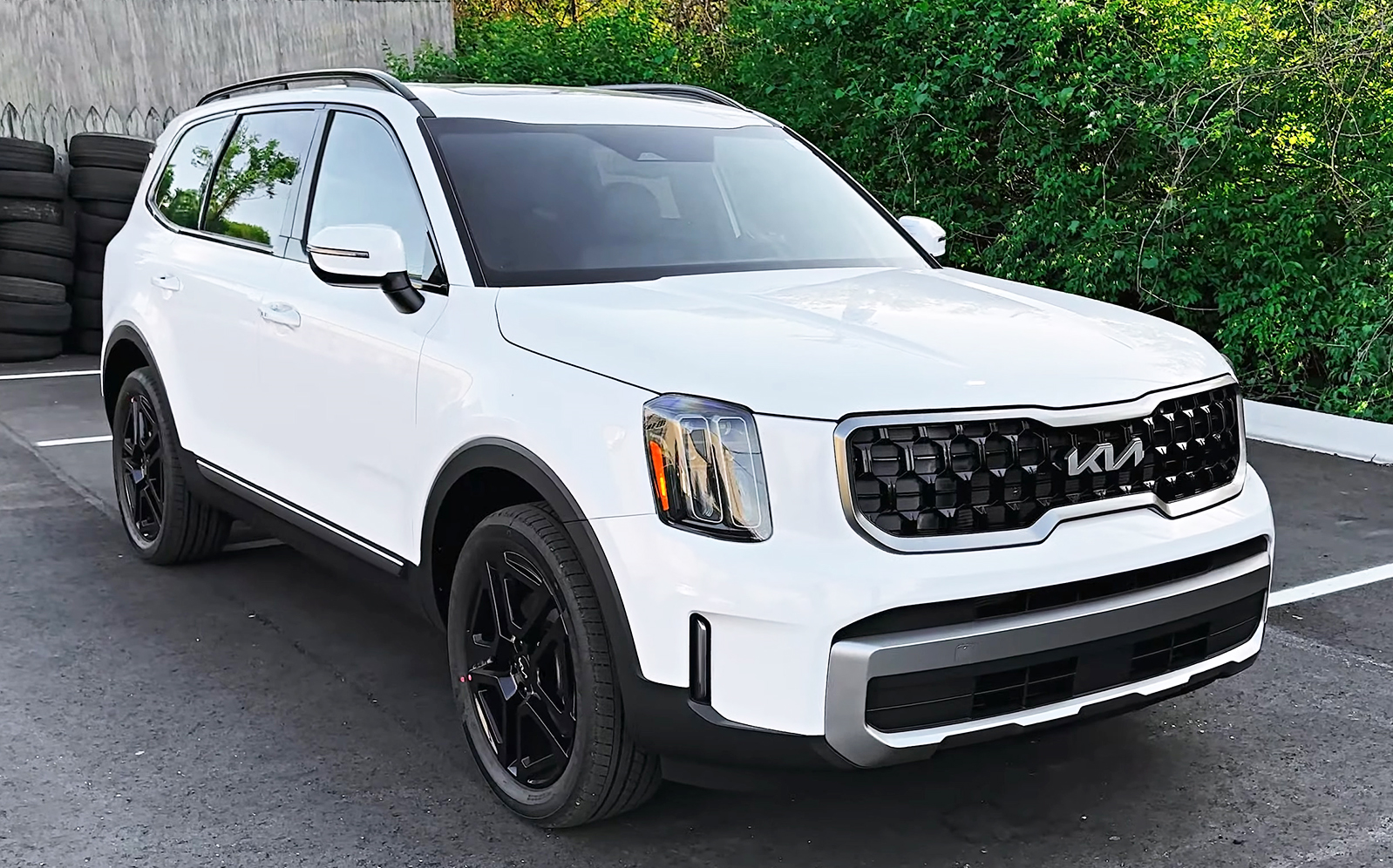 【medcars】门店实拍 起亚 telluride x-line 2023款