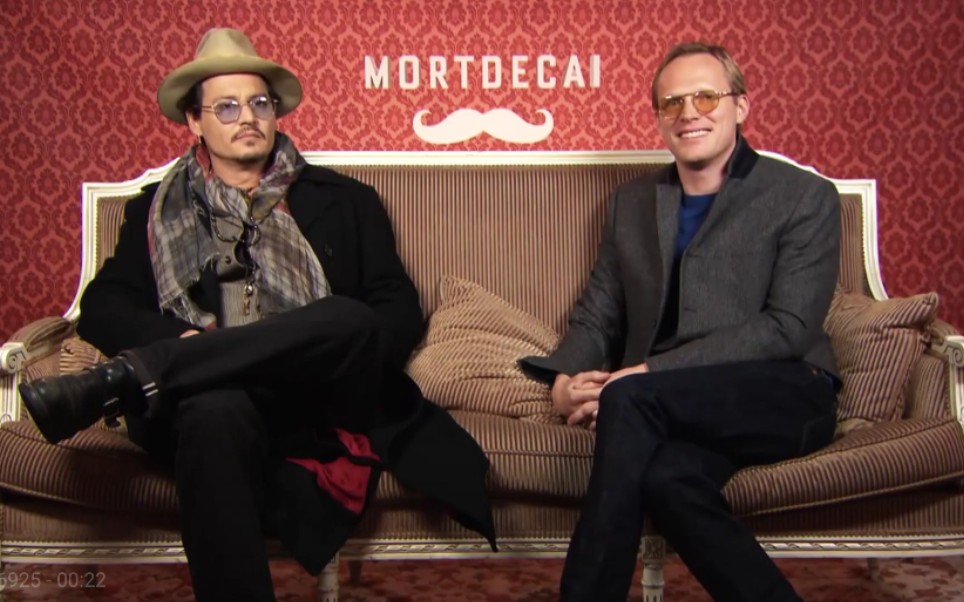 [图]贵族大盗宣传期采访Johnny Depp favorite Ice Cream! Paul Bettany! MORTDECAI Sketch