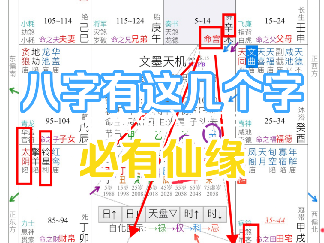 八字紫微中必带仙缘,有这几个字!哔哩哔哩bilibili