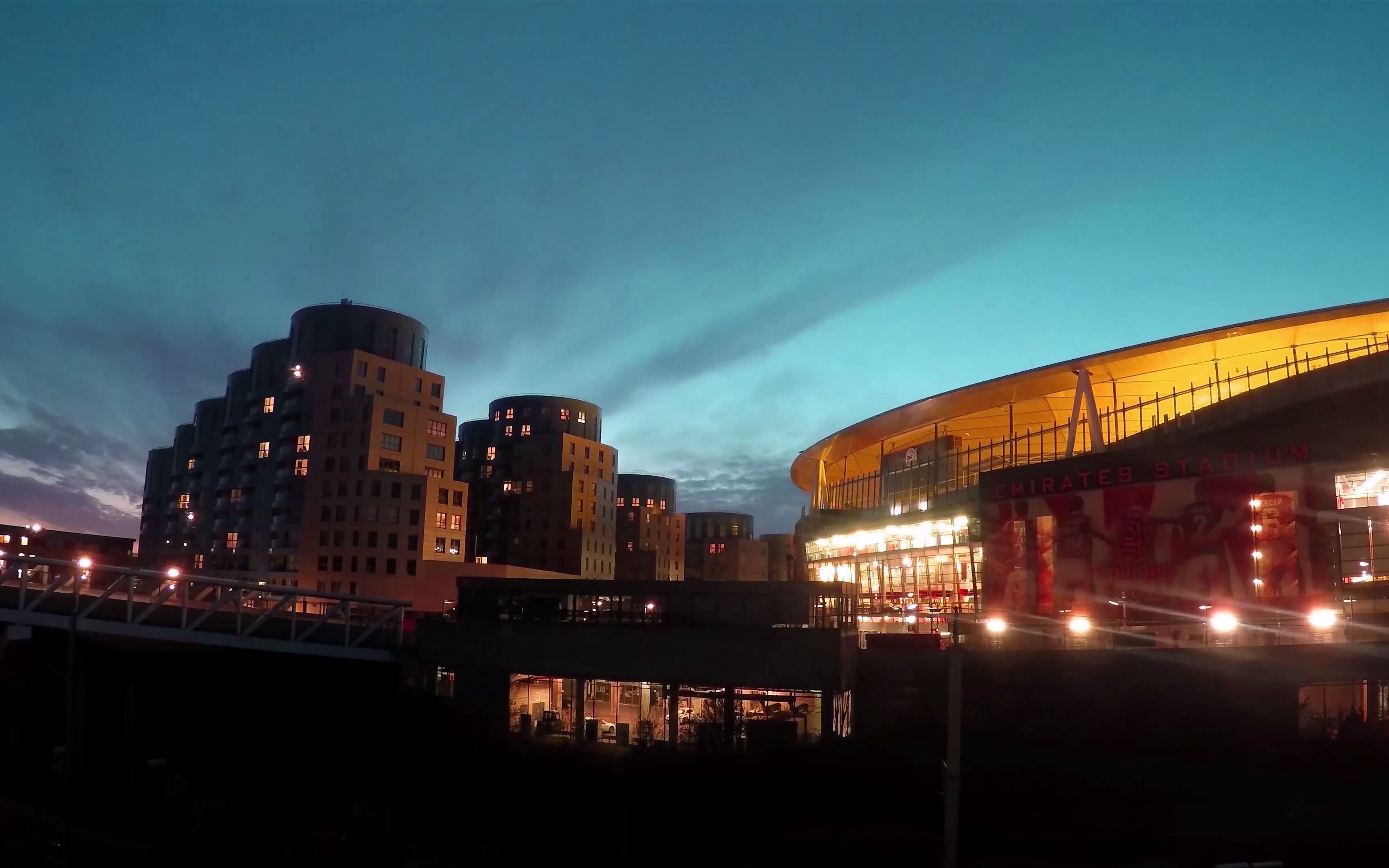 酋长球场的黄昏【4k画质】