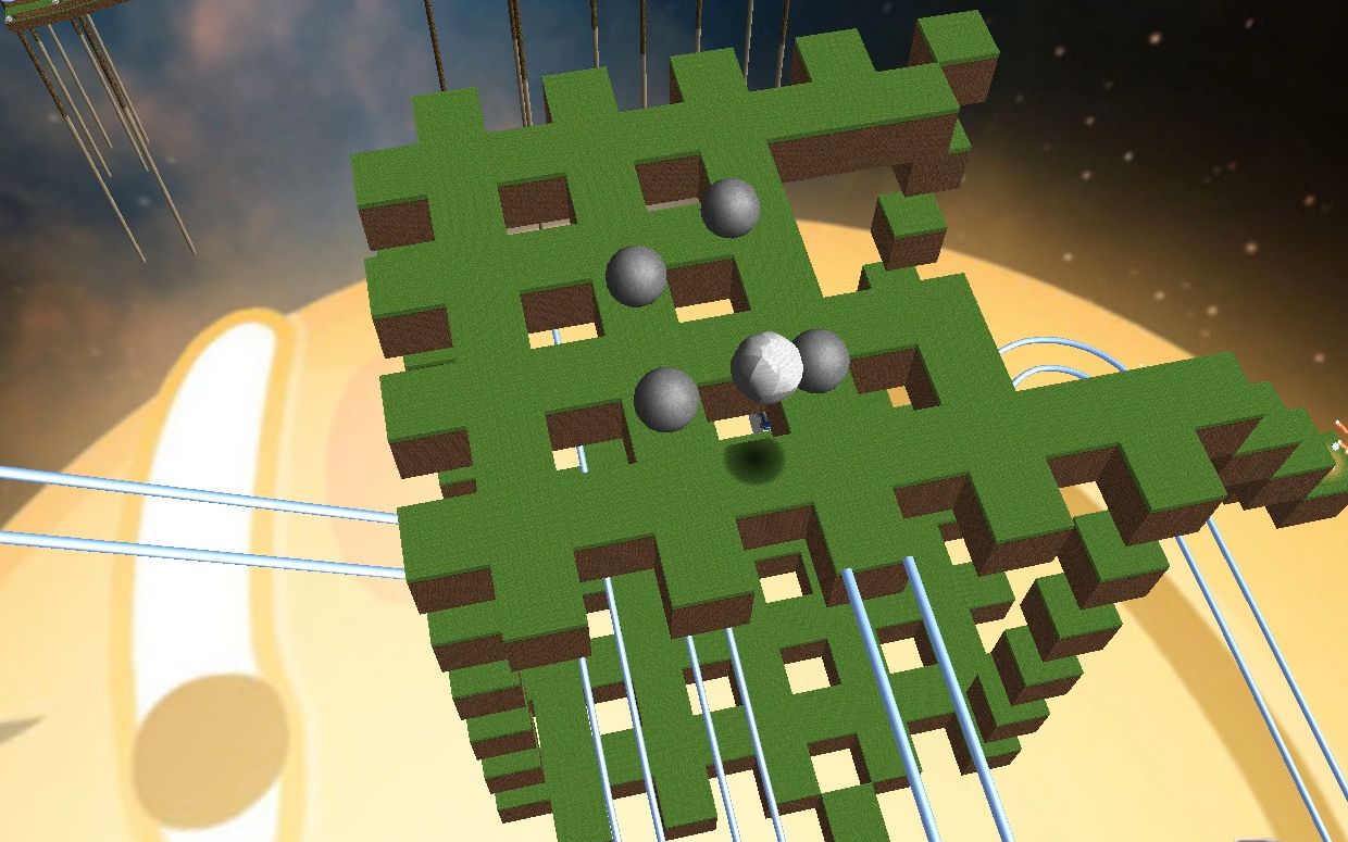 ballance平衡球用特快球过连体113关