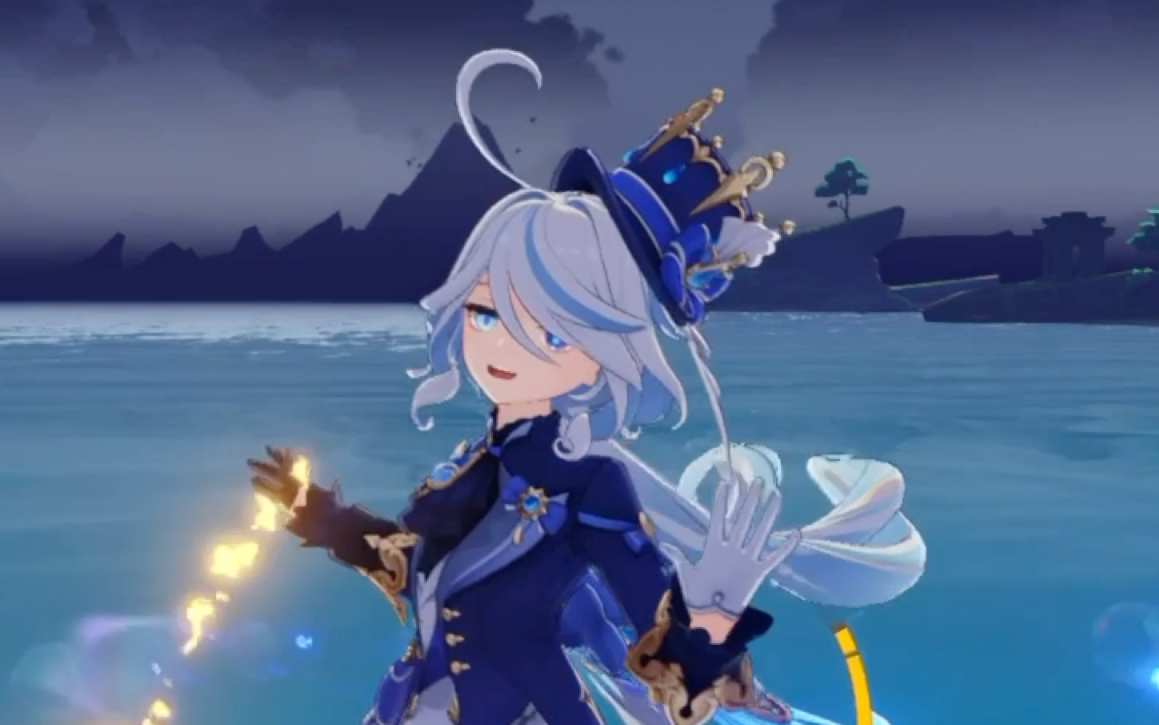 【原神】偷渡稻妻,芙宁娜运动量最大的一集