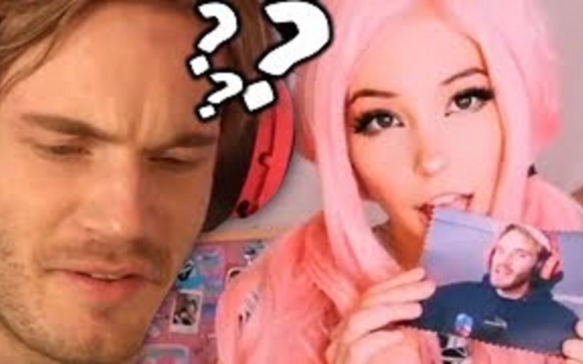 [图]【pewdiepieLWIAY生肉】Belle Delphine ATE me？