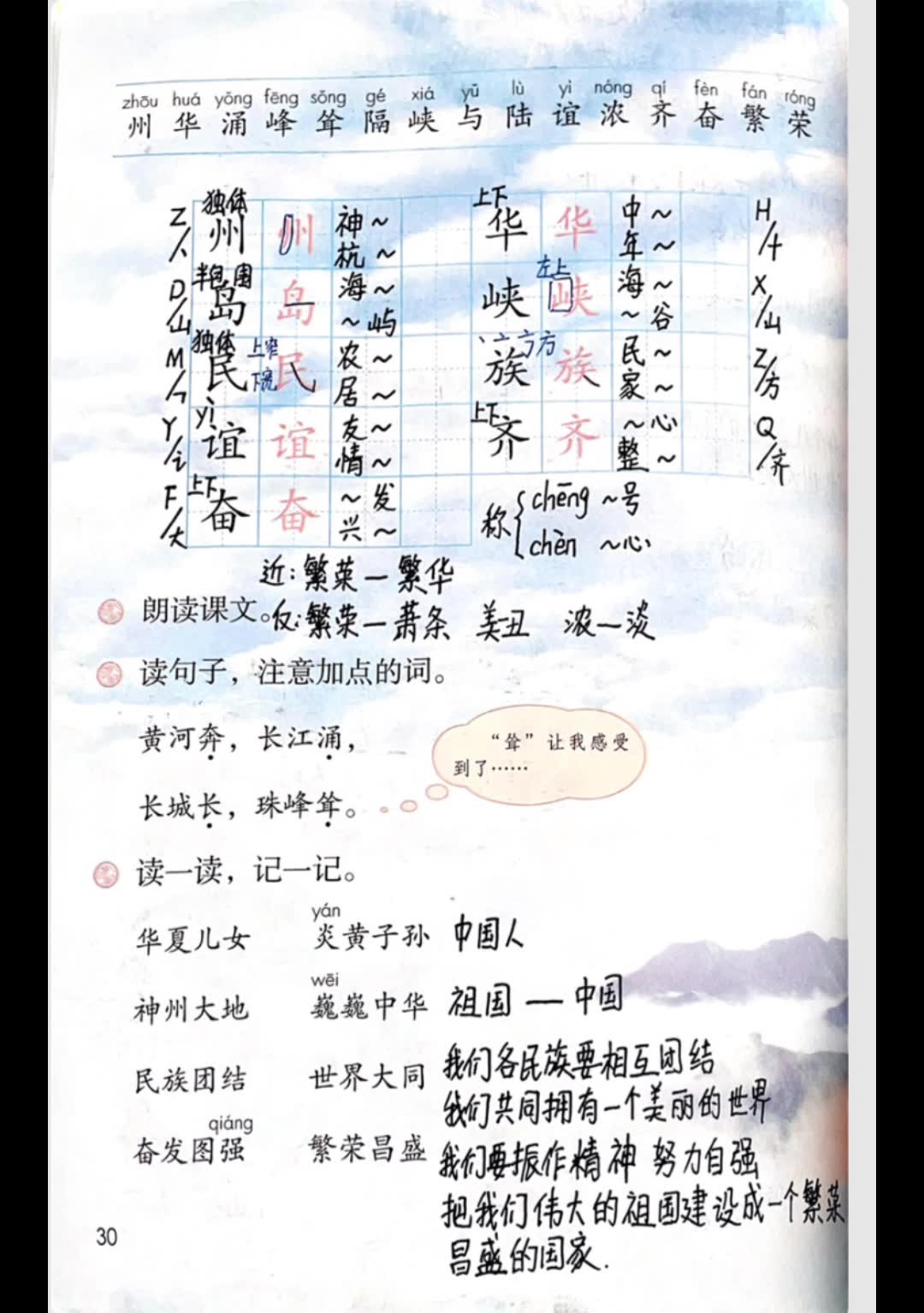 [图]识字 1 神州谣