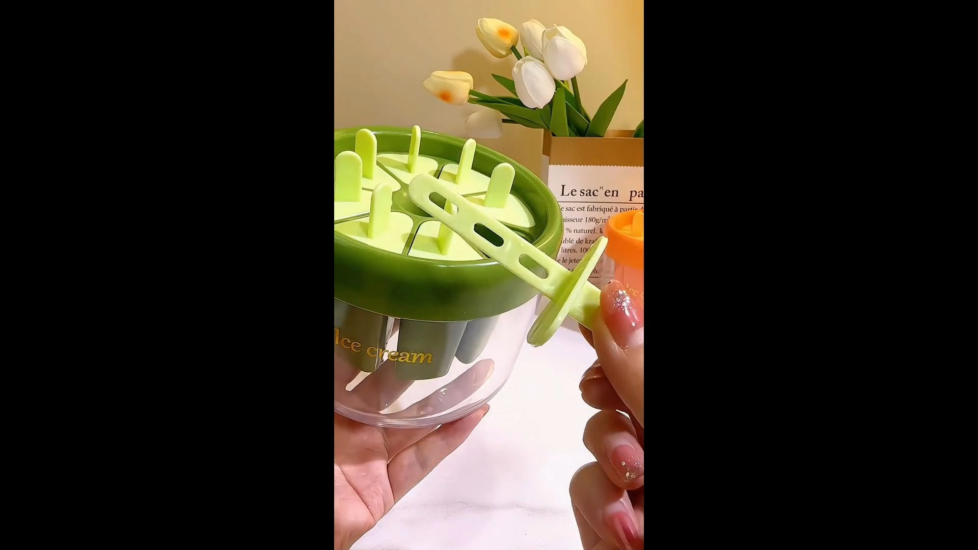 快用这款雪糕模具,在家就能自己动手做雪糕!y02