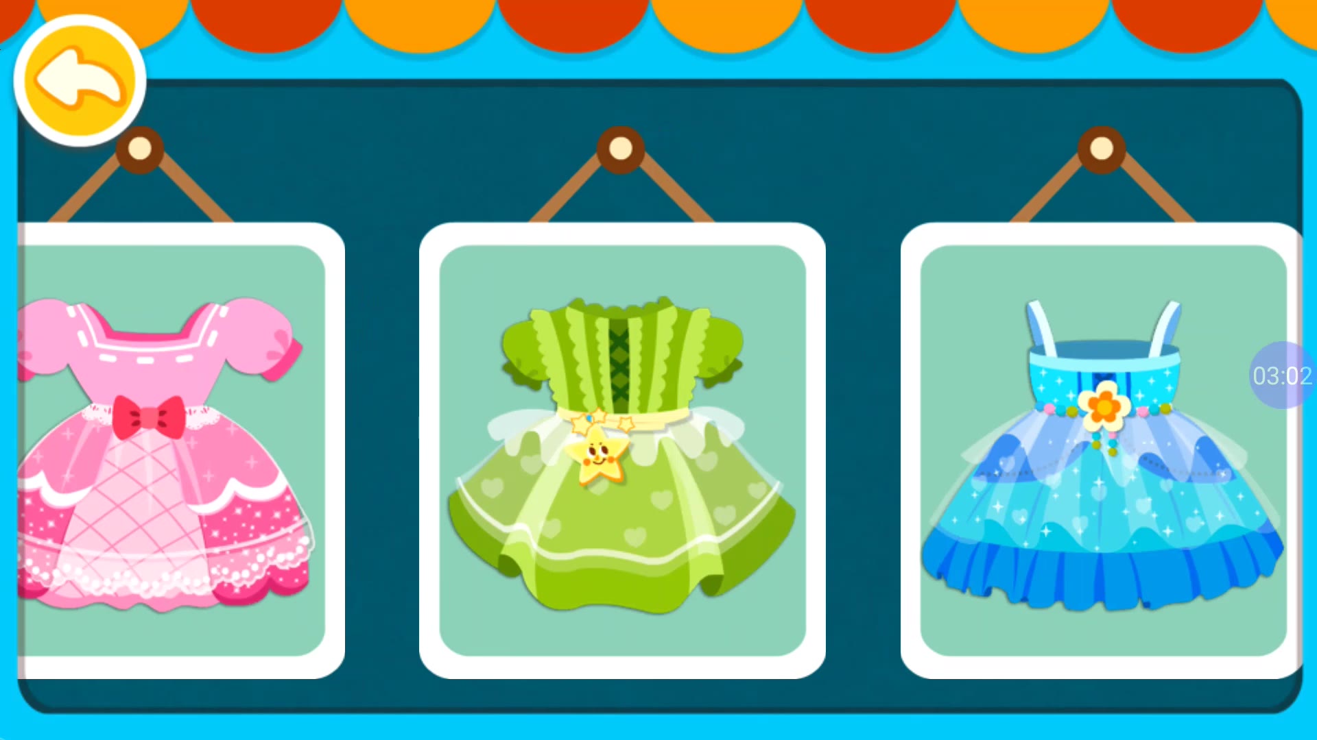 活动  宝宝巴士游戏021 宝宝时尚设计师 儿童益智游戏 宝宝巴士动画