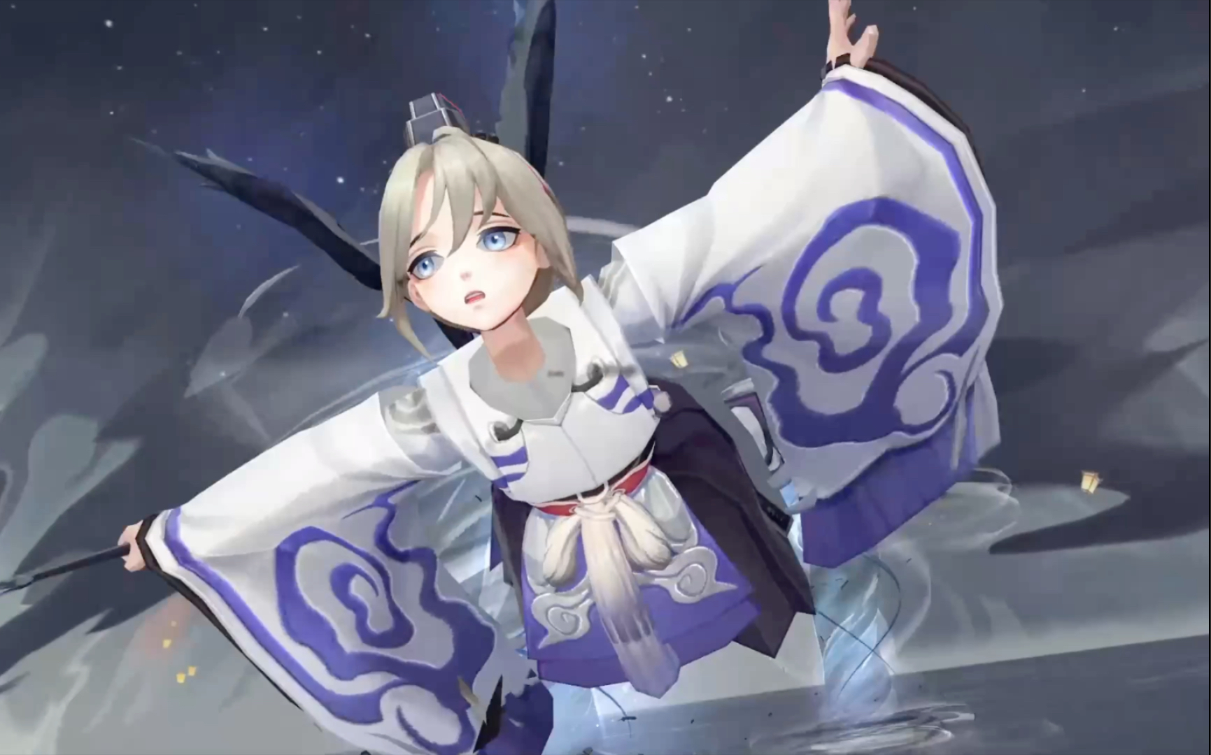 【阴阳师召唤动画】sp少羽大天狗_哔哩哔哩bilibili