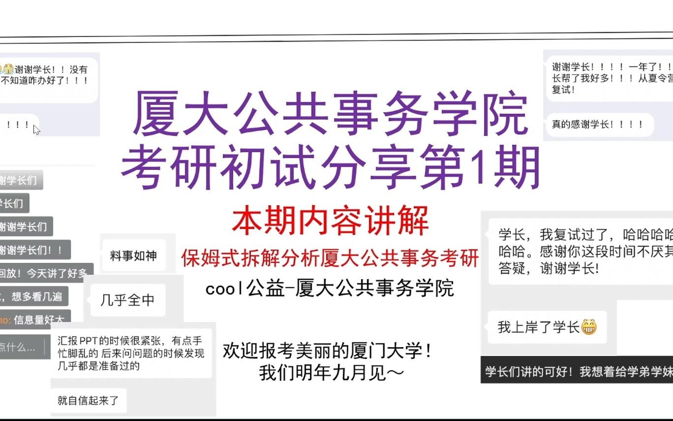 [图]厦门大学公共事务学院考研（706政治学与公共管理学、811现代政治思想、812政策科学与经济学、199管理类综合能力、806宏、微观经济学）