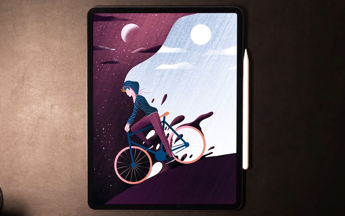 galshir插画最新更新【46期 其行人】 ipadpro 软件procreate绘画板绘