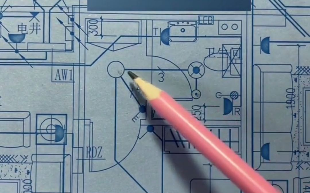 零基础水电识图14秒懂三联开关如何配电哔哩哔哩bilibili