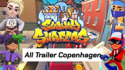 Subway Surfers All Trailers Copenhagen Denmark 2017 - 2023 [OFFICIAL]