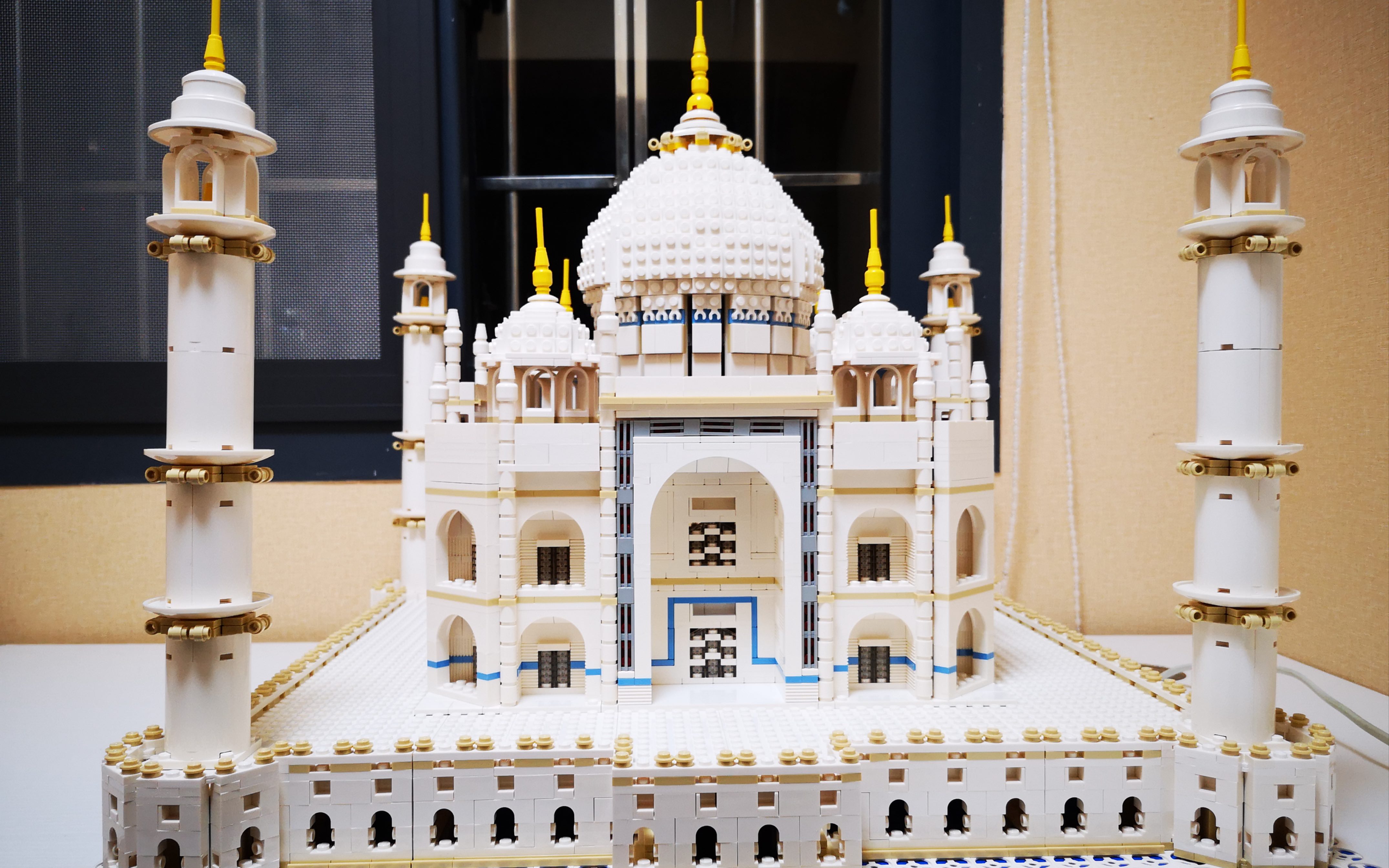 【乐高】心灵手巧的小姐姐拼装泰姬陵