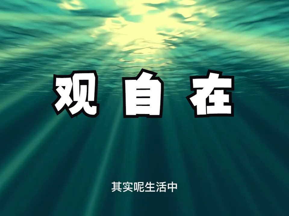 如何才能像心经中说的那样观自在?三个在生活中修如是观的心法,助你度一切苦厄!哔哩哔哩bilibili