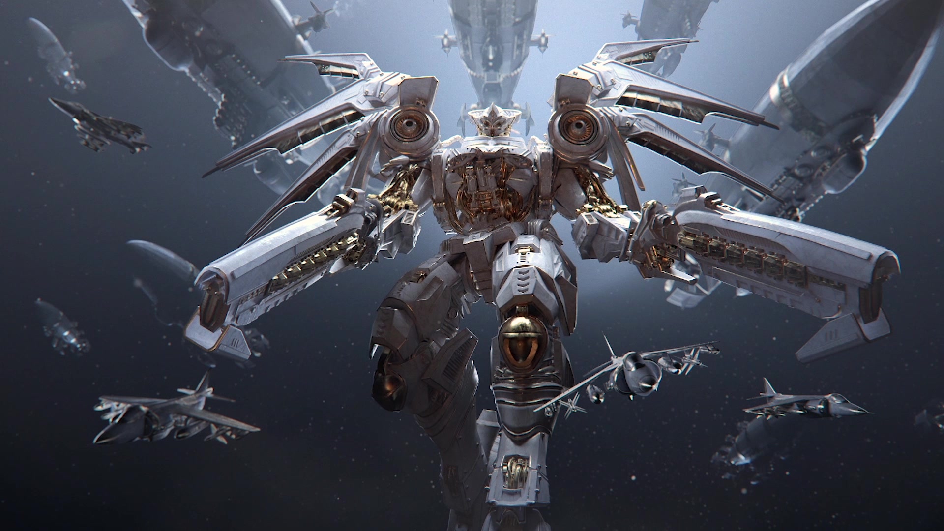 这个机甲可以带我去外太空嘛?带我一起去战斗吧!红警s2~冲鸭