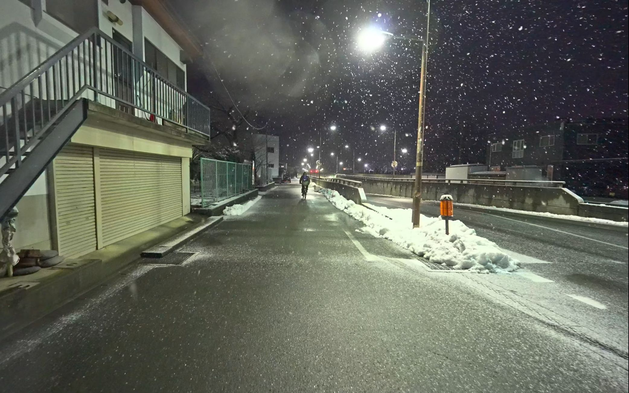 【4K云旅日本】夜游白雪纷飞的将棋之都——山形天童市哔哩哔哩bilibili