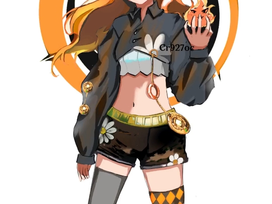 【天生会画】火红长发少女燃情登场!