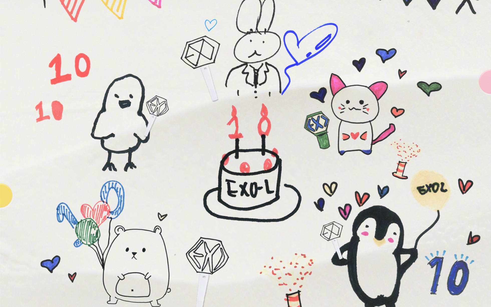 【exo】出道十周年粗卡粗卡～彼得潘浅翻