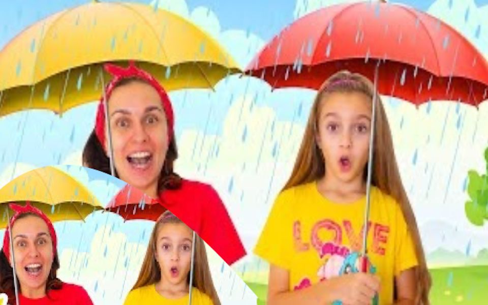 [图]雨 雨 走开歌曲 Rain Rain Go Away Song CutieKids_可爱儿童