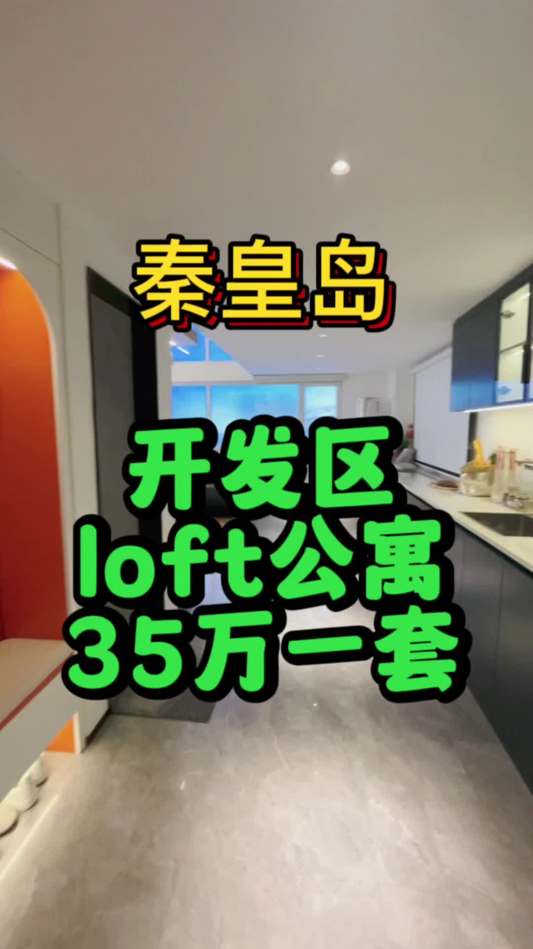 秦皇岛开发区老管委西侧的loft公寓,可居住,可办公哔哩哔哩bilibili