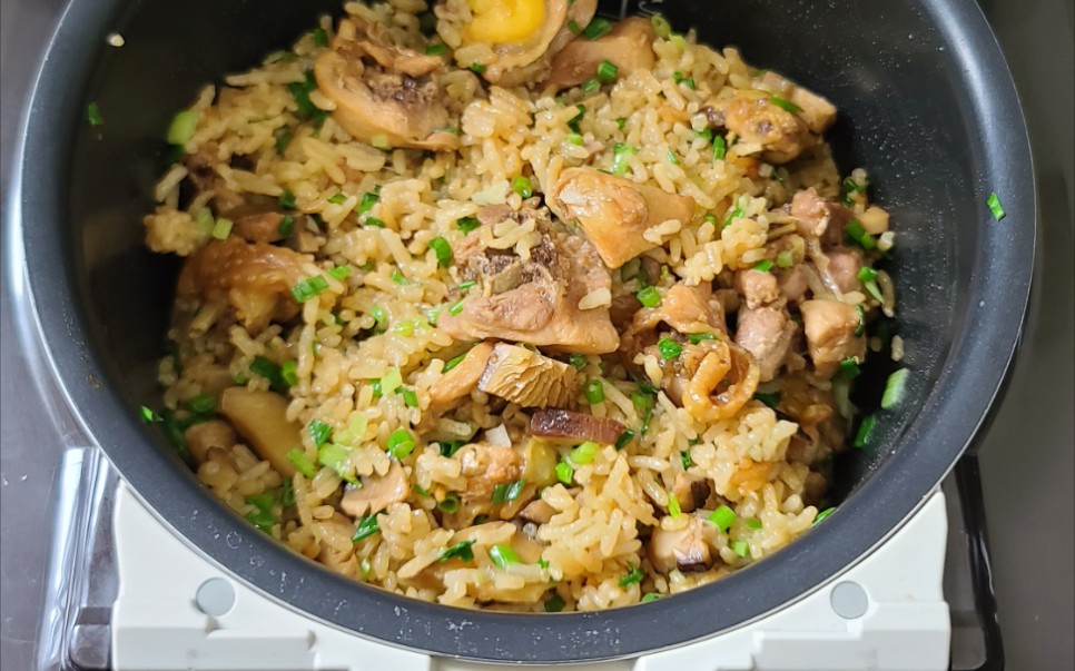 象印电饭煲焖鸡饭