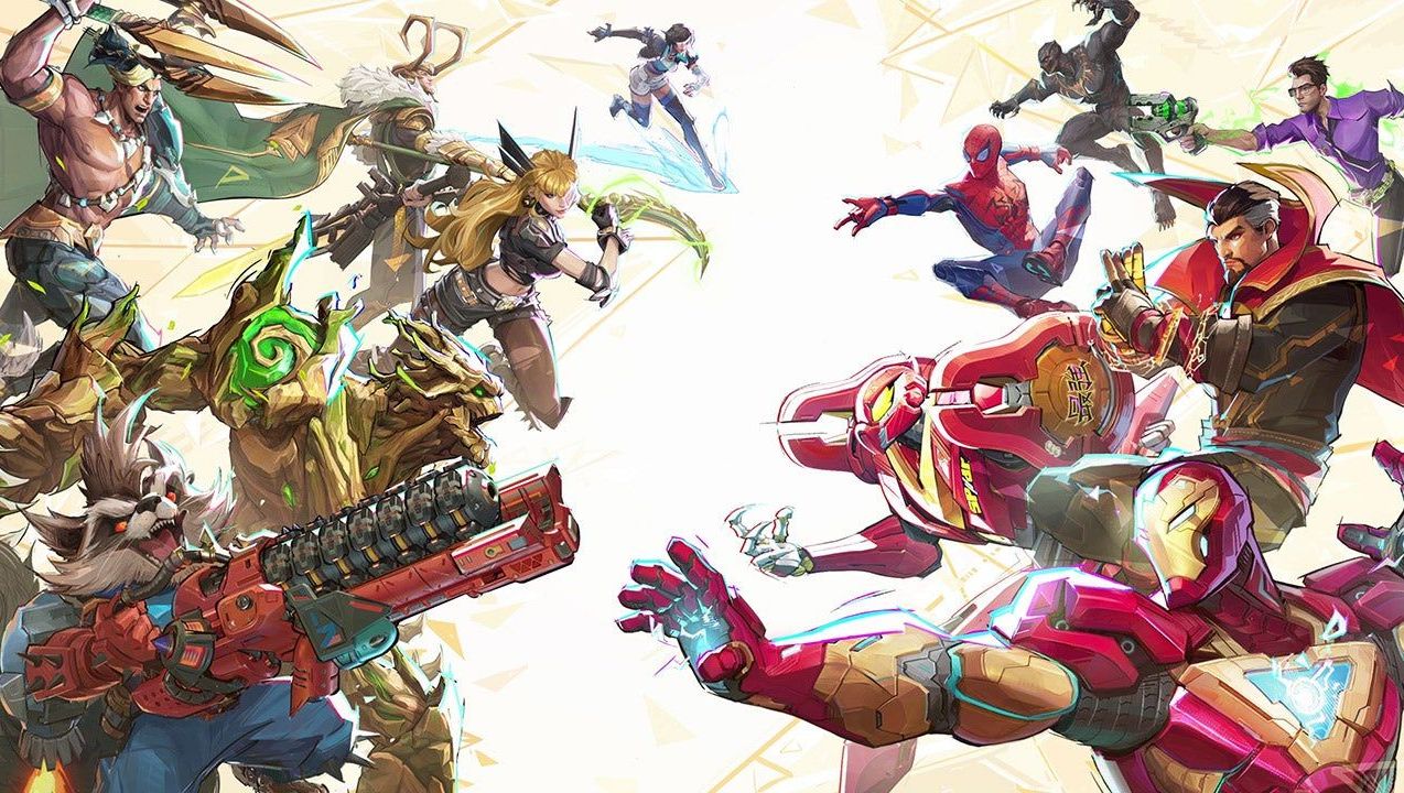 漫威版6v6第三人称射击游戏《marvel rivals》预告