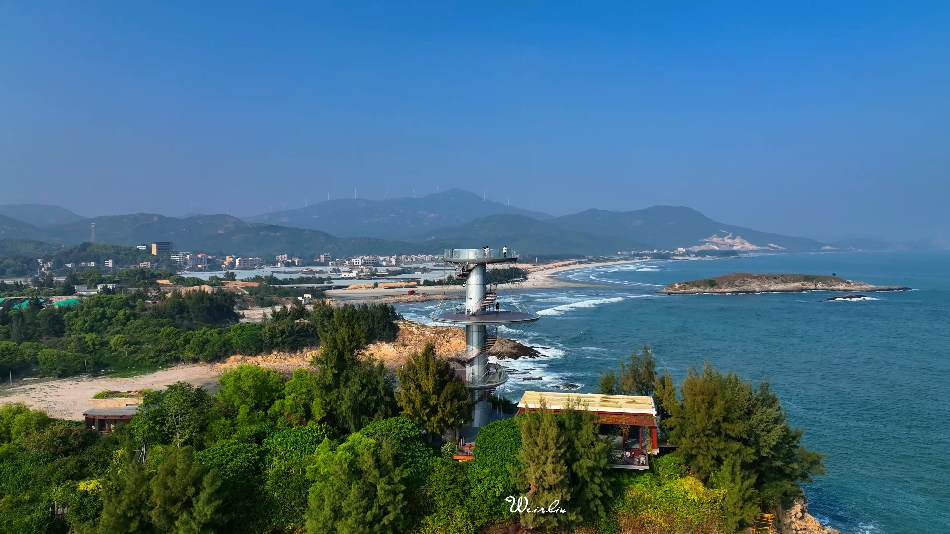 惠州双月湾礁石酒吧(4k)