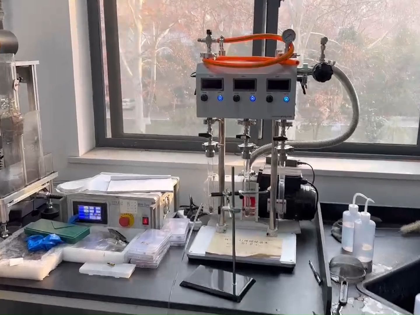 石英管真空封管机 材料真空封装设备