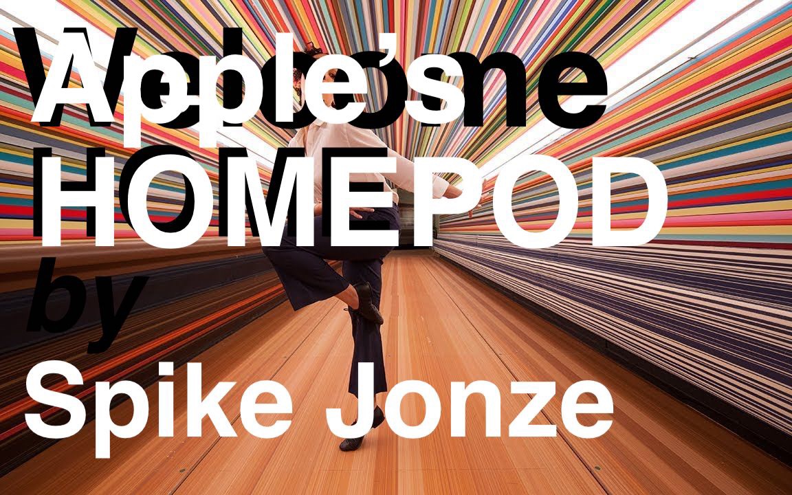 苹果homepod(2018)创意广告-welcome home