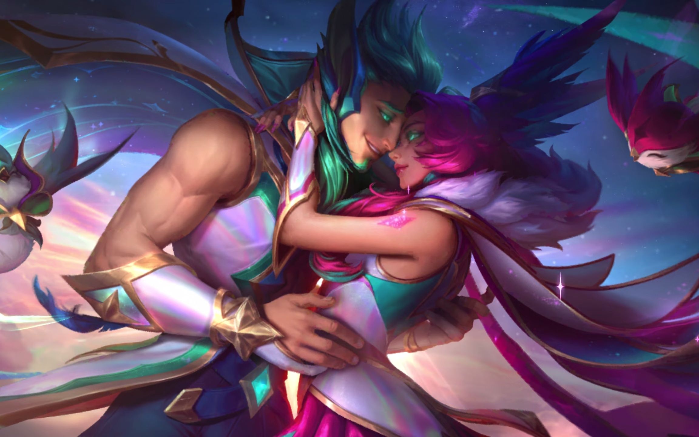 [图]救赎之星守护者 洛 皮肤视频 - LOL英雄联盟手游 Redeemed Star Guardian Rakan Wild Rift Skin Spotlight